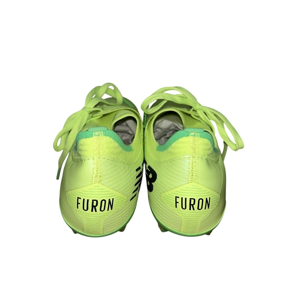 New Balance Furon Pro V7+ FG Soccer Cleats Football Boots Mens 7.5 Green Speed - Picture 4 of 7